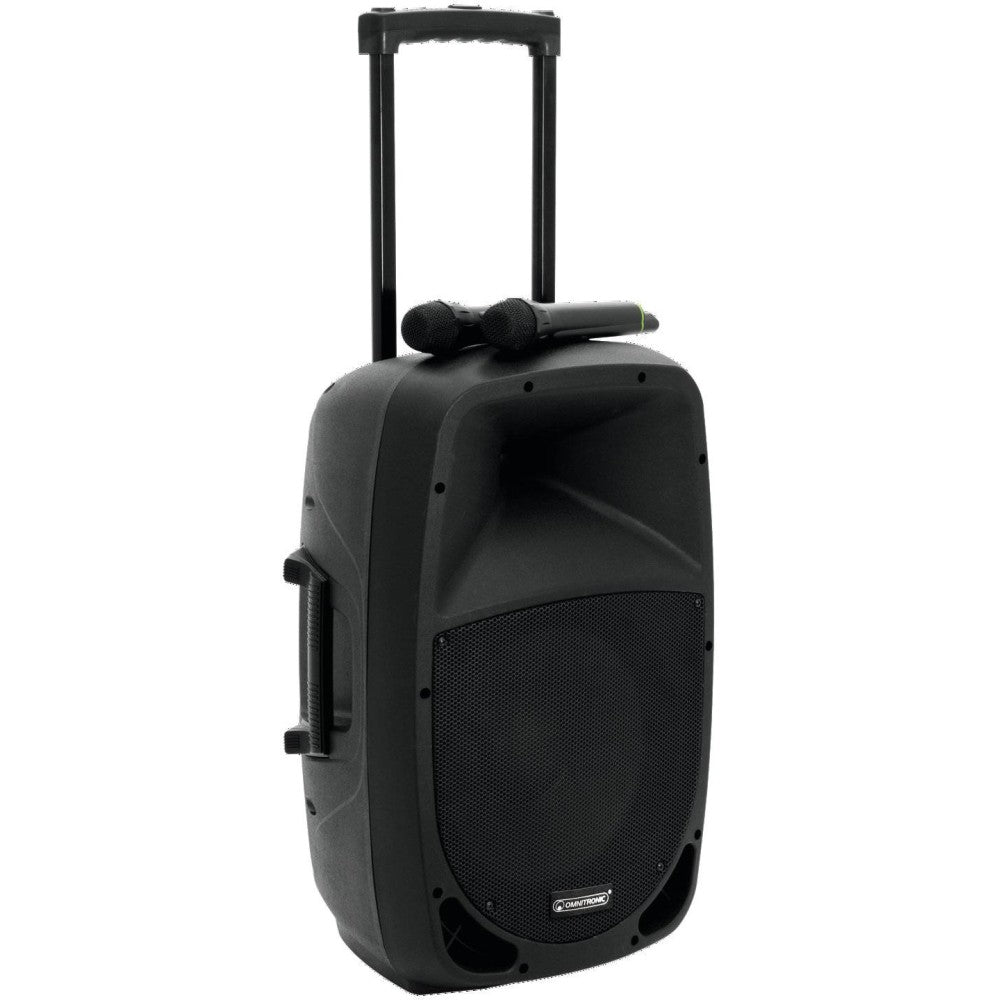 OMNITRONIC MES-12BT2 Sistema PA portatile con 2 microfoni