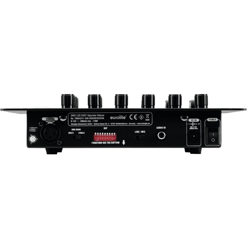 EUROLITE DMX LED EASY OPERATOR DELUXE Controller for 4 LED spotlights