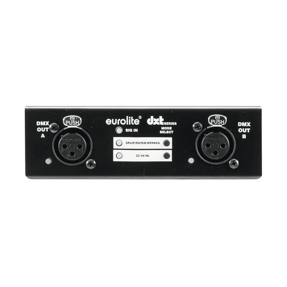 EUROLITE DXT-SP 1in/2out PRO Splitter DMX RDM XLR a 3 poli