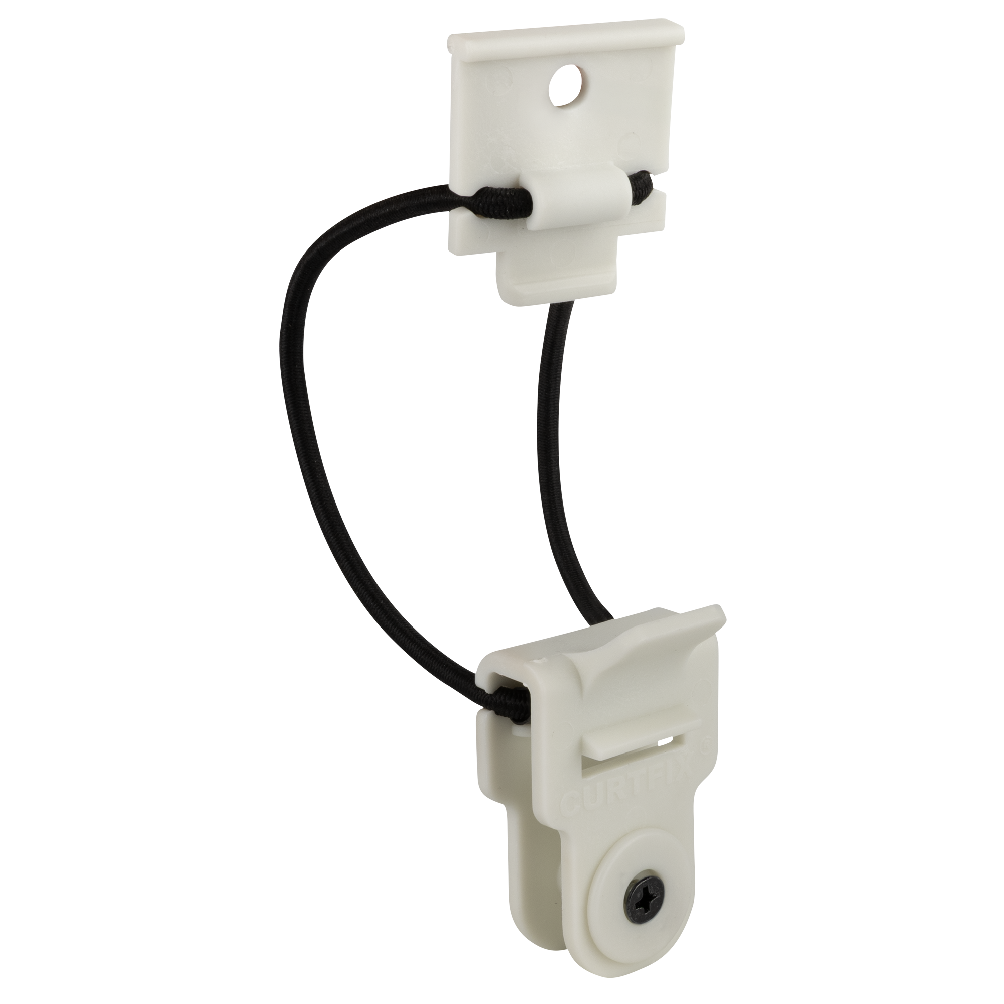 WENTEX CURTFIX® Curtain Clamp White Set di 10 - colore bianco