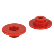 WENTEX CURTFIX® Coloured Ring for Curtain Clamp Red Set de 50 - colore rosso