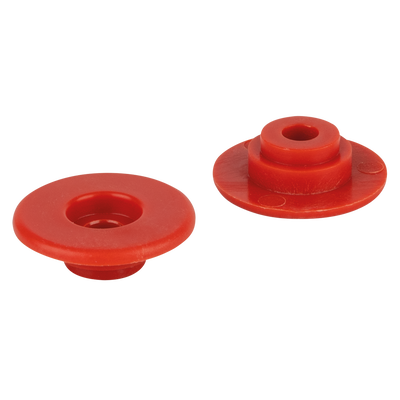 WENTEX CURTFIX® Coloured Ring for Curtain Clamp Red Set de 50 - colore rosso