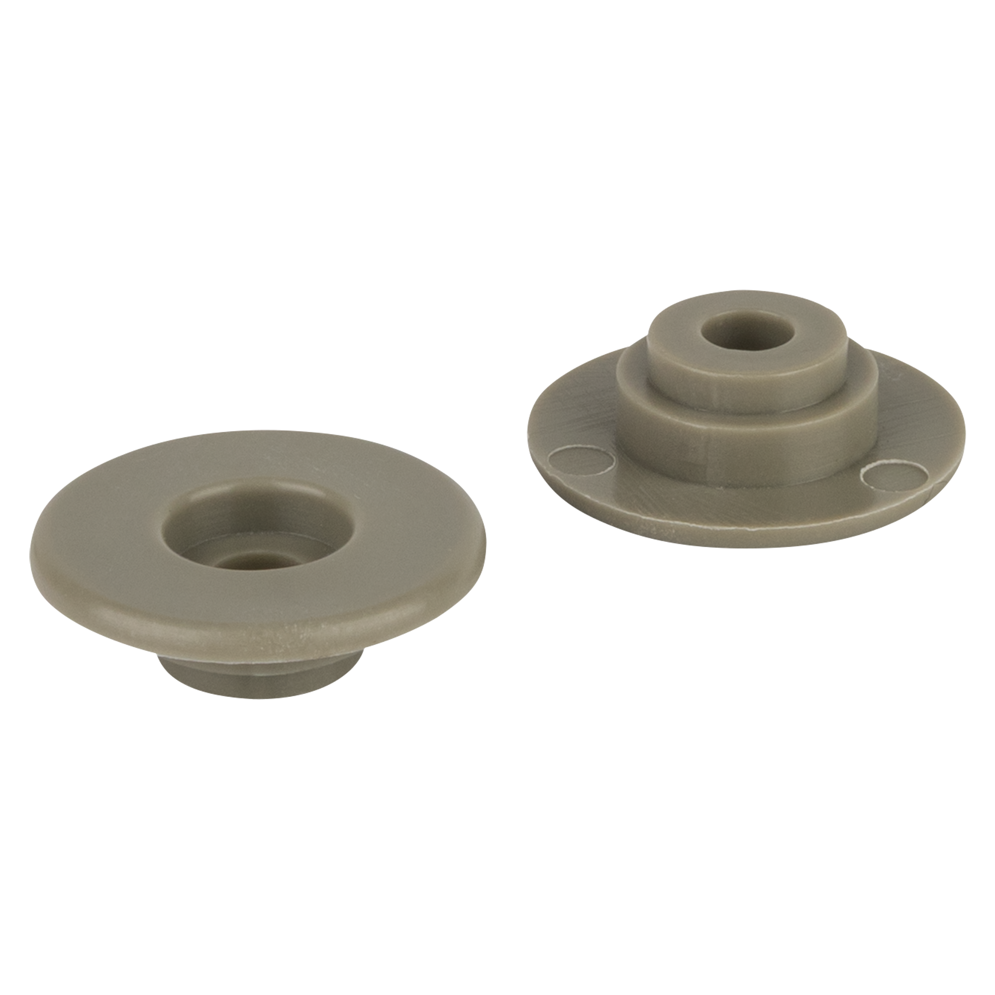 WENTEX CURTFIX® Coloured Ring for Curtain Clamp Light Gray Set de 50 - grigio chiaro