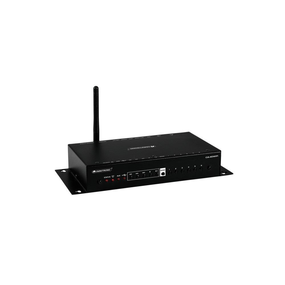 OMNITRONIC CIA-40WIFI Sistema di streaming amplificatore multiroom WLAN