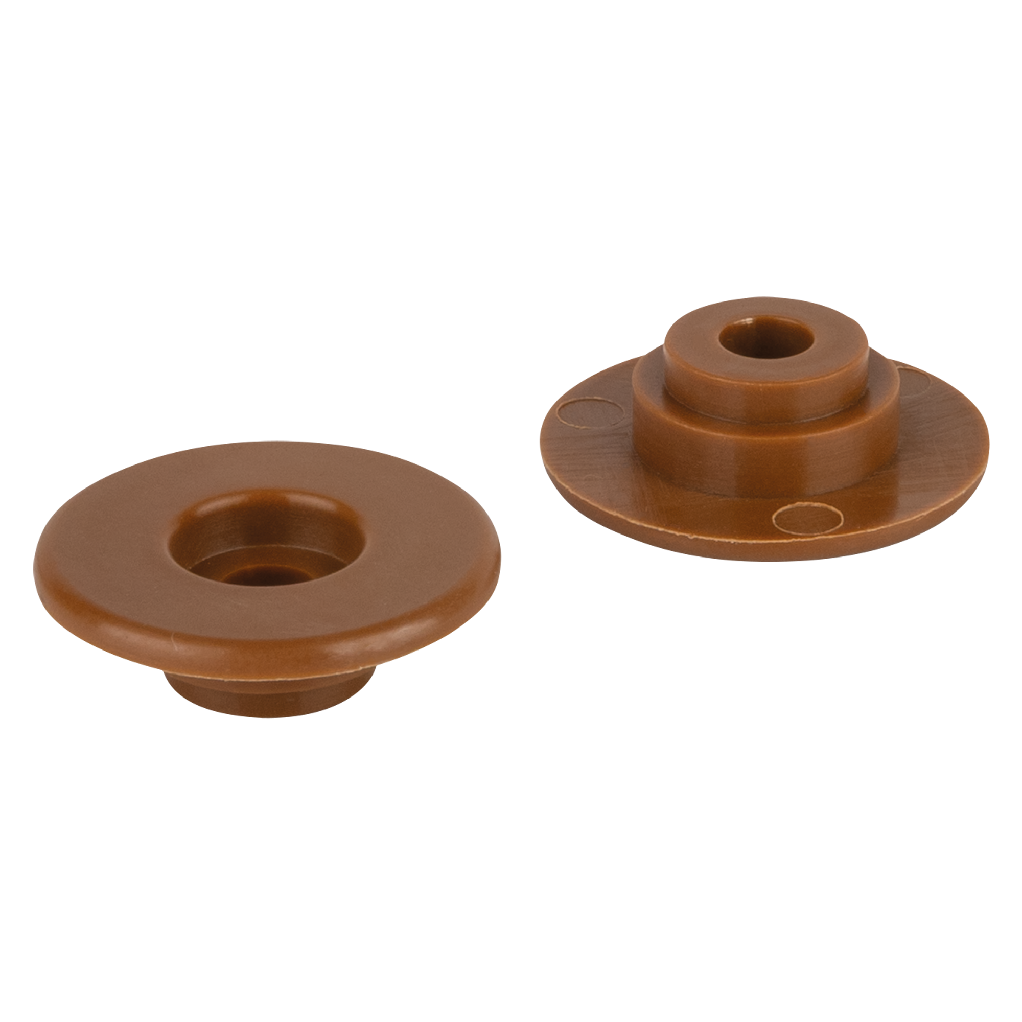 WENTEX CURTFIX® Coloured Ring for Curtain Clamp Brown Set de 50 - marrone