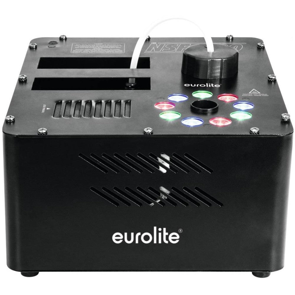 EUROLITE NSF-100 LED DMX HYBRID SPRAY FOGGER Macchina del fumo DMX con LED