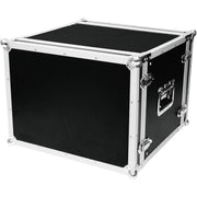 ROADINGER EFFECT RACK CO DD, 8U, 24CM DEEP, BLACK