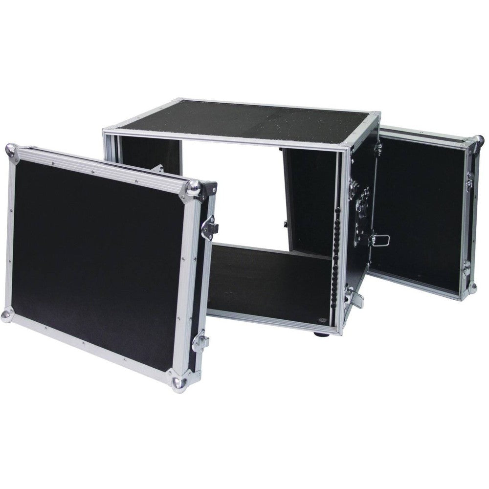 ROADINGER EFFECT RACK CO DD, 8U, 38CM DEEP, BLACK