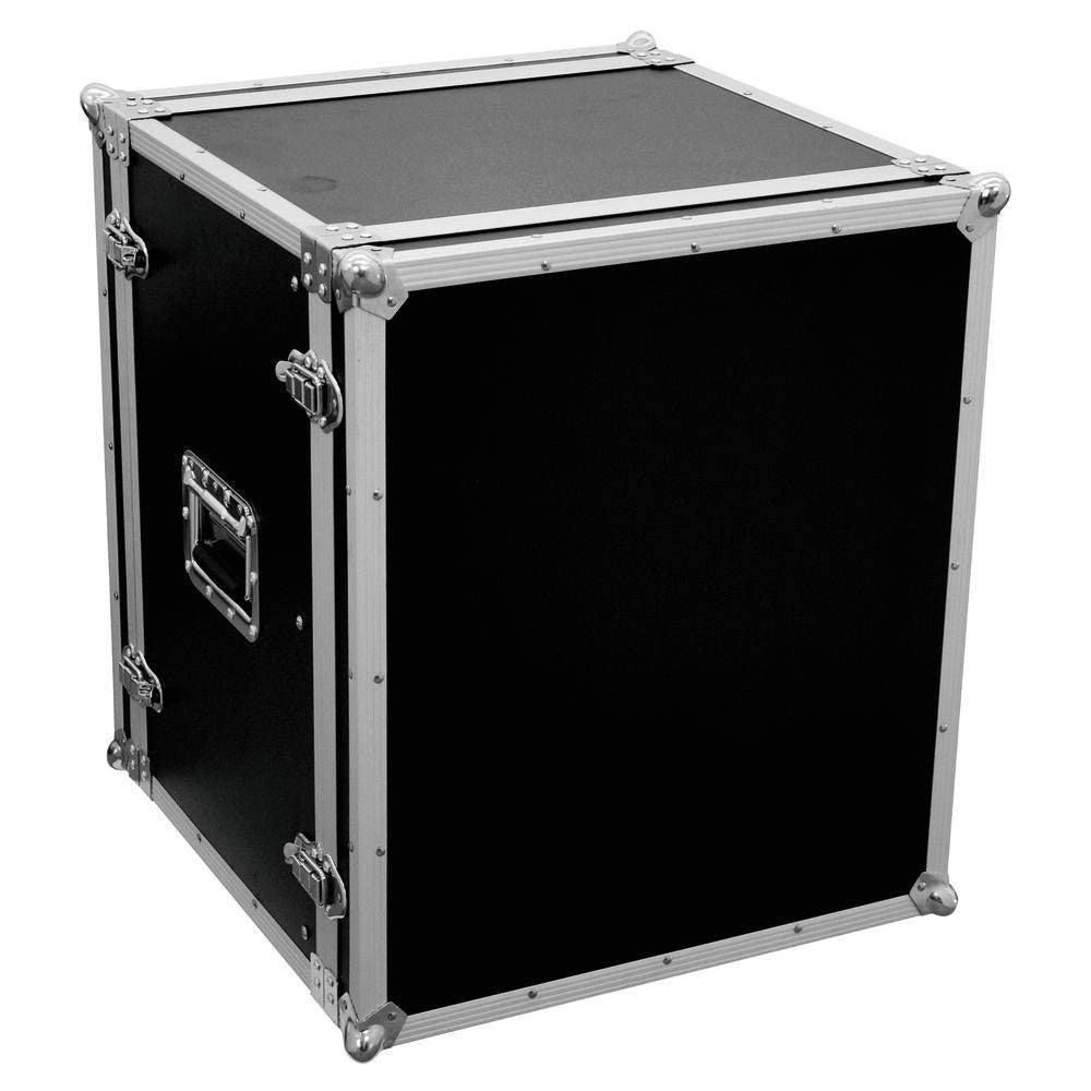 ROADINGER EFFECT RACK CO DD, 12U, 38CM DEEP, BLACK