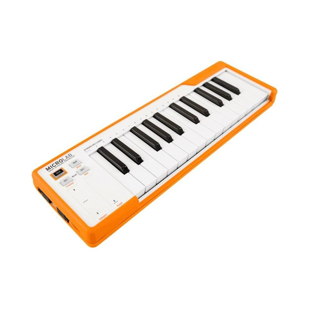 Arturia MicroLab Orange USB Controller 25 mini keys