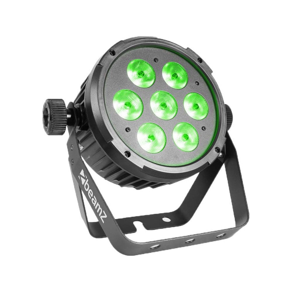 BEAMZ BT270 LED FLAT PAR 7 x 6W RGBW 4-1 DMX IRC