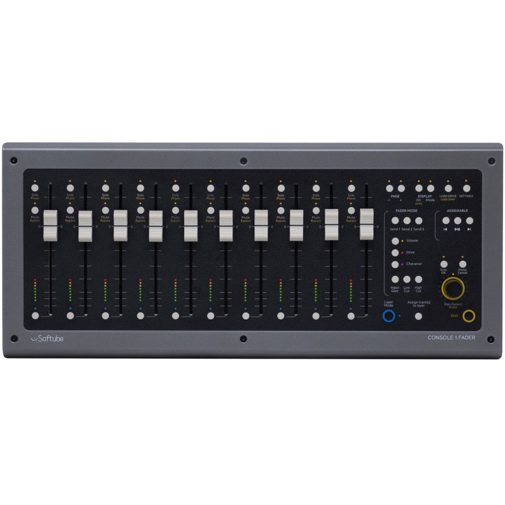 SOFTUBE CONSOLE 1 FADER Superficie di controllo a 10 fader motorizzati