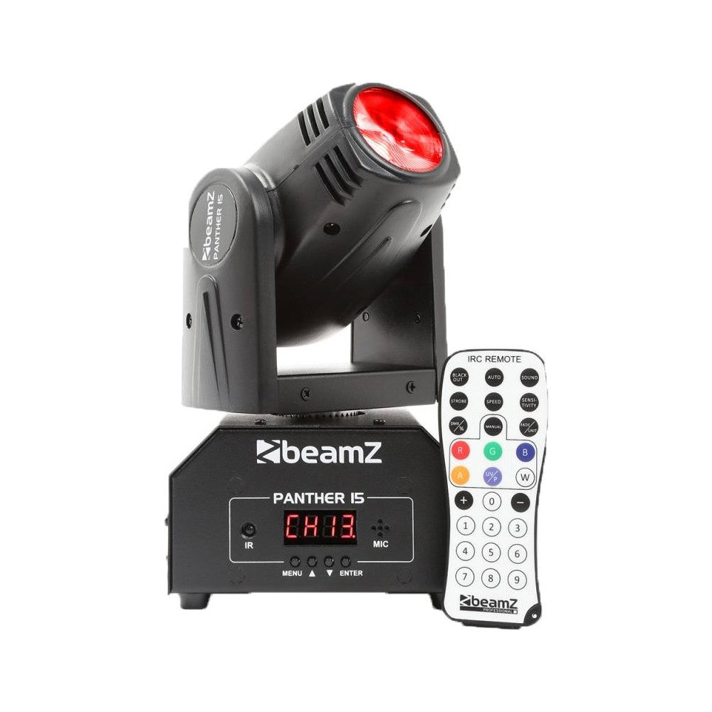BEAMZ PANTHER 15 Testa mobile LED BEAM RGBW IRC