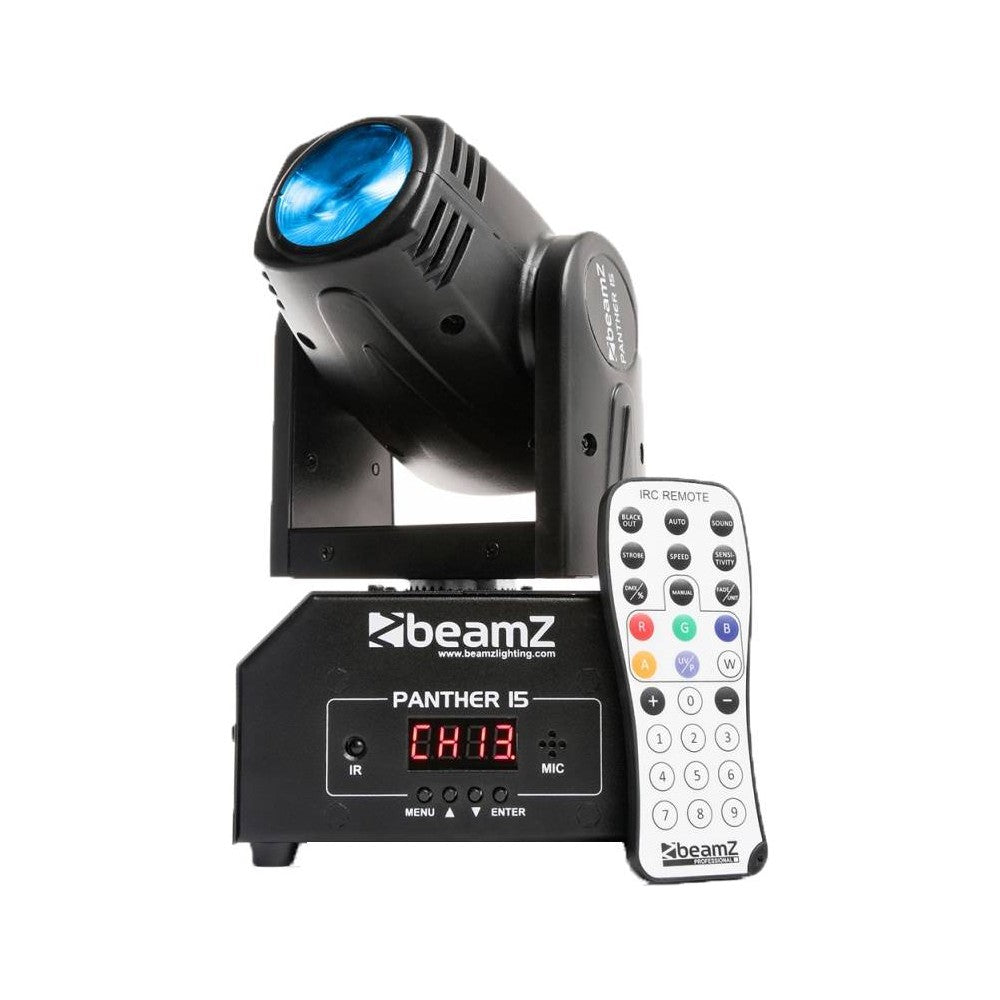 BEAMZ PANTHER 15 LED BEAM RGBW IRC Moving Head