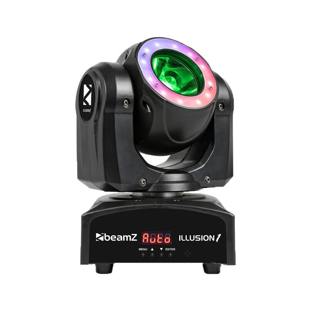 BEAMZ ILLUSION 1 60W BEAM Moving Head with LED Ring