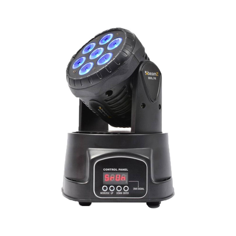 BEAMZ MHL74 Testa mobile Wash LED RGB