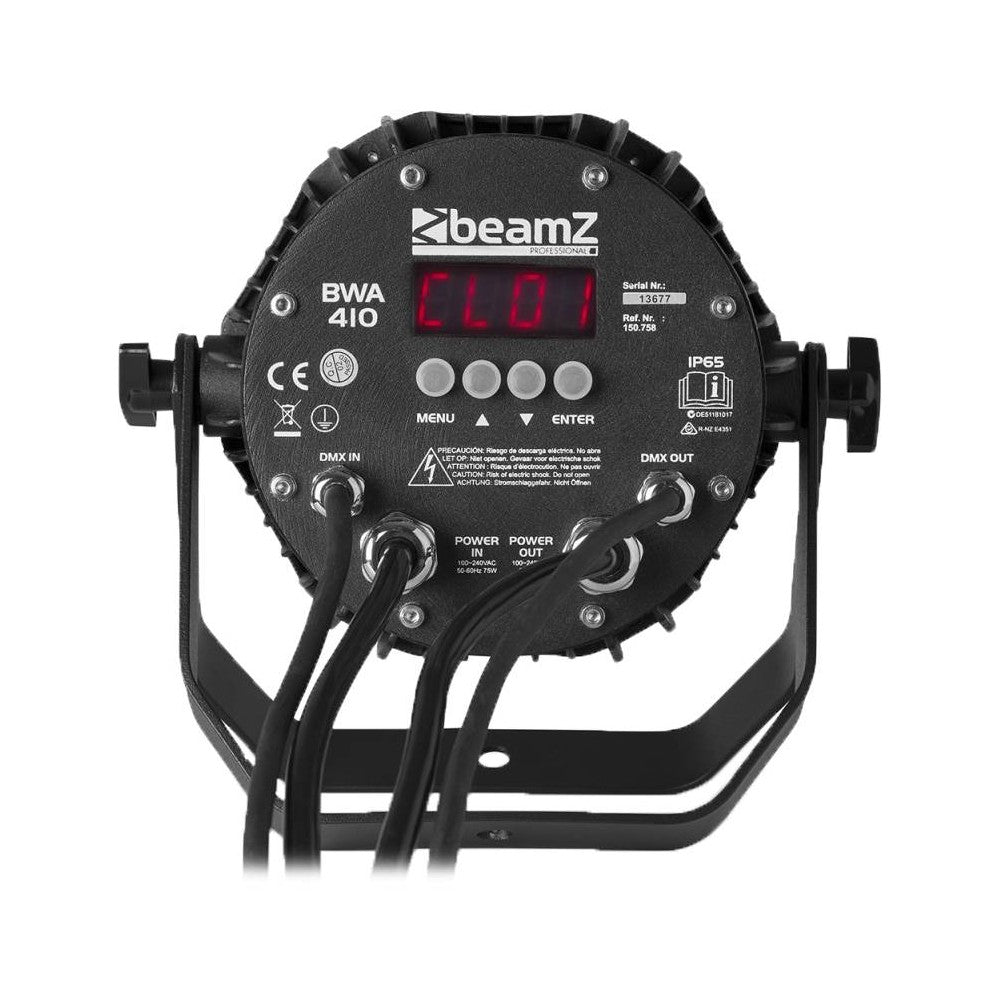 BEAMZ BWA410 Foco LED PAR de aluminio IP65