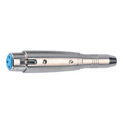 QUIK LOK F/119-K Adattatore da Cannon XLR F 3 poli a Jack 6.3 mm stereo Serie K
