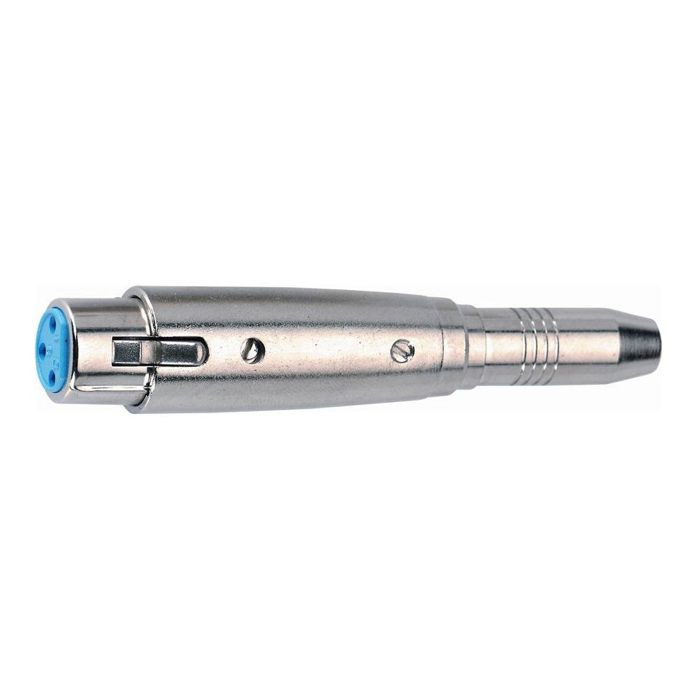 QUIK LOK F/119-K Adattatore da Cannon XLR F 3 poli a Jack 6.3 mm stereo Serie K