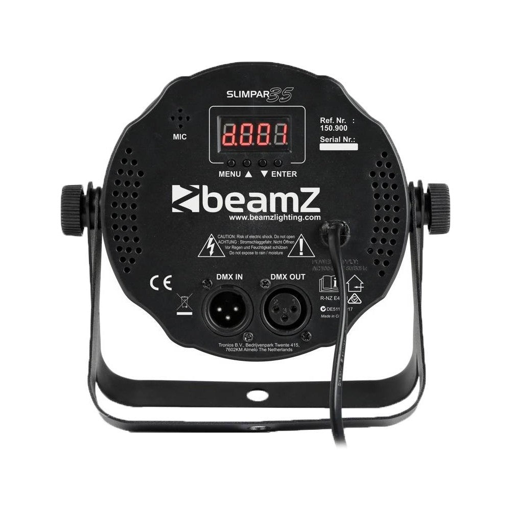 BEAMZ SLIMPAR35 Slim-Par RGB DMX light