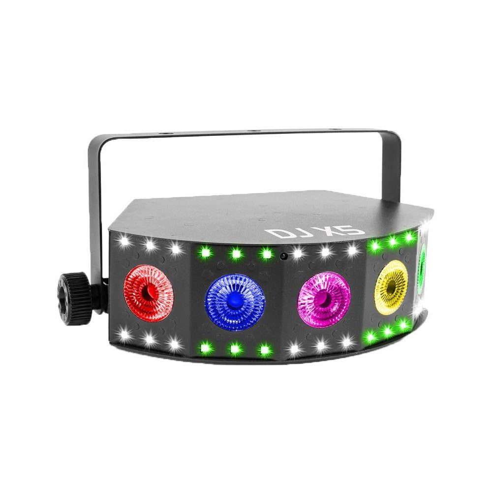 BEAMZ DJ X5 ARRAY Faro LED RGB-UV DMX IRC