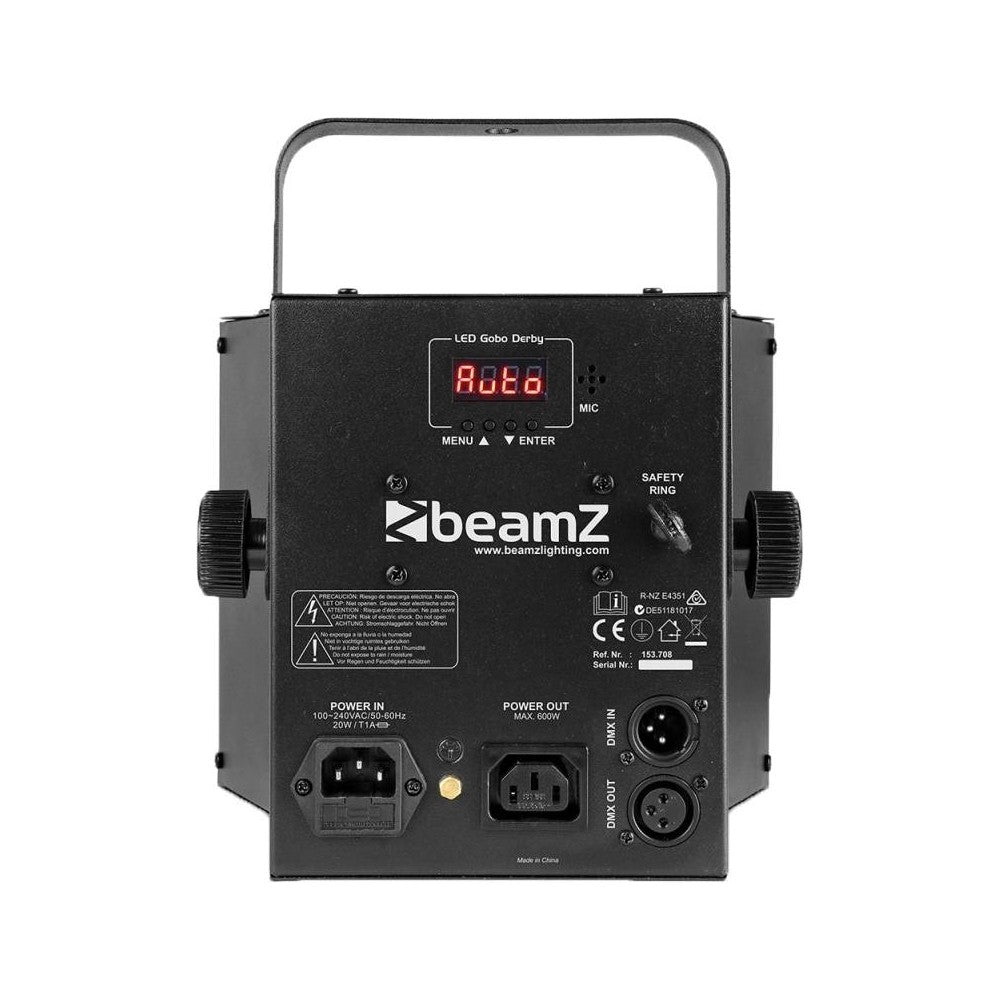 BEAMZ LED GOBO DERBY 3-in-1 LED Light
