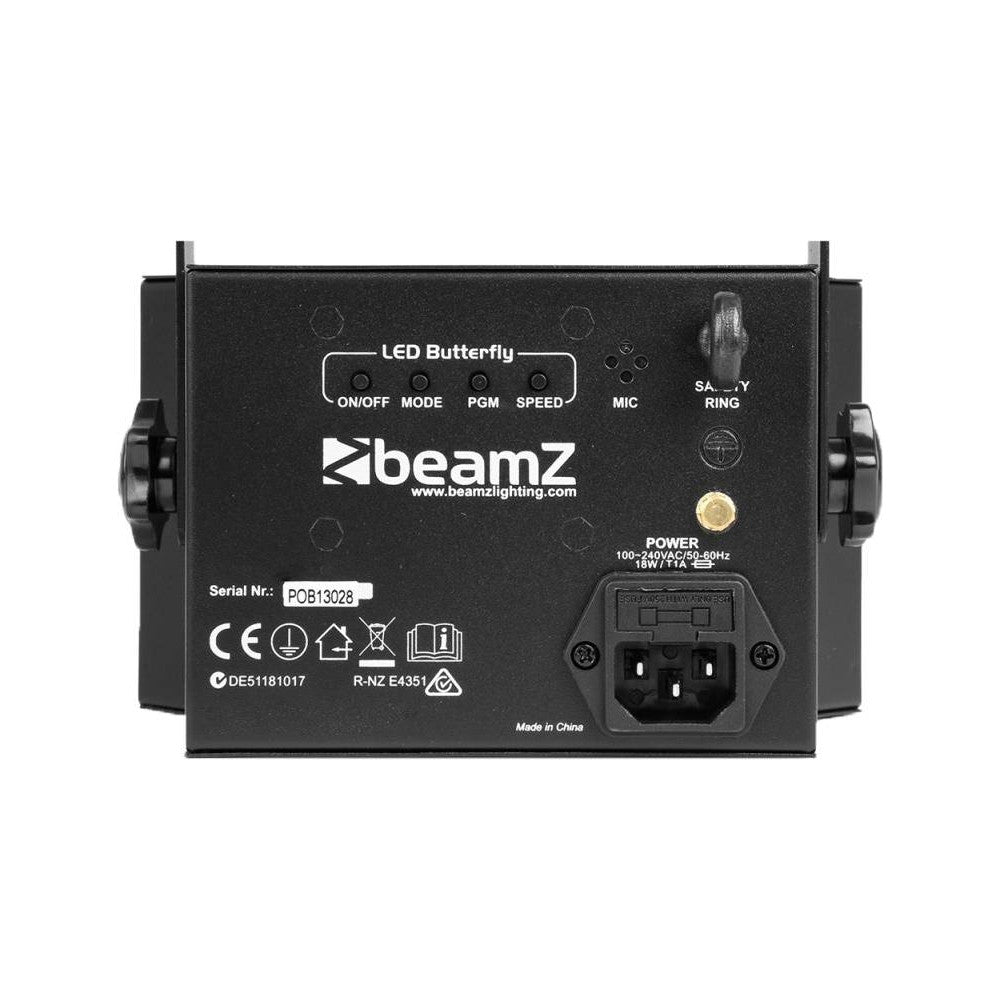 BEAMZ LED BUTTERFLY Faro LED multifunzione