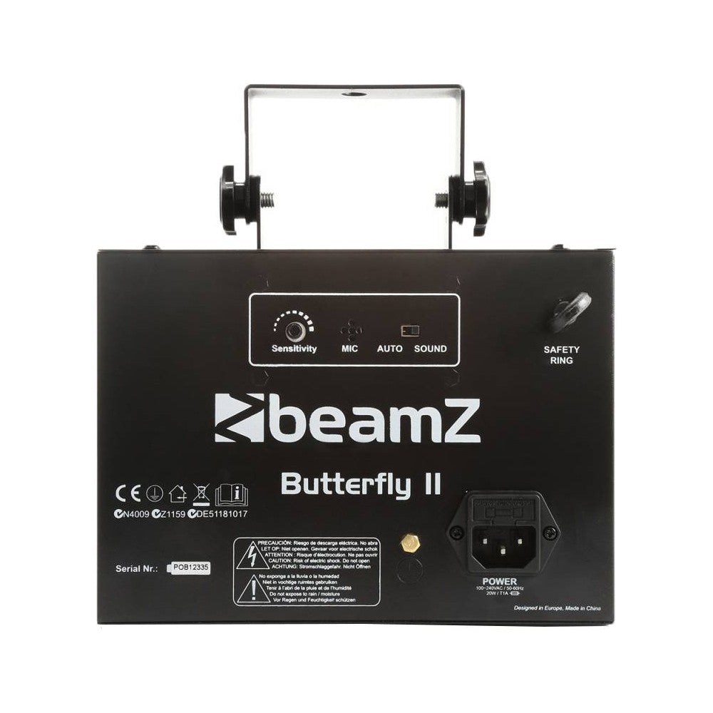 BEAMZ WILDFLOWER Faro LED con escaneo y gobo