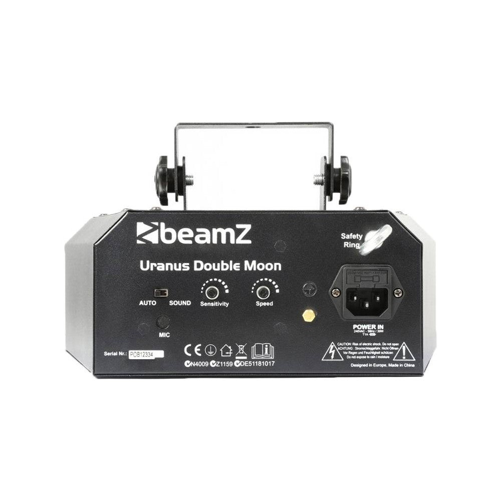 BEAMZ URANUS Faro double LED e strobo