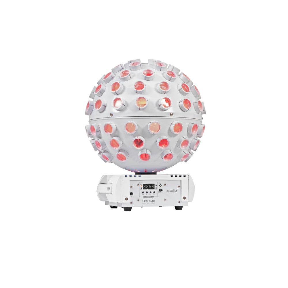 EUROLITE LED B-40 para efecto de rayo láser, blanco