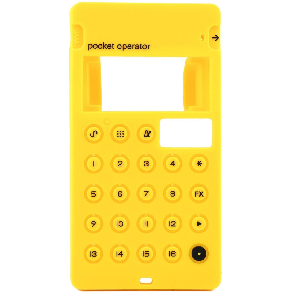 TEENAGE ENGINEERING CA-X YELLOW Custodia per serie PO di colore giallo