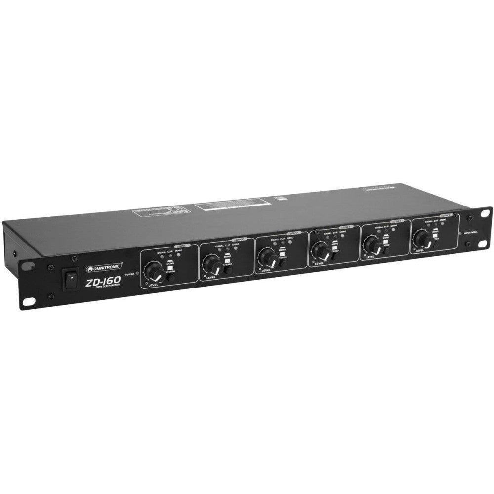 OMNITRONIC ZD-160B Distribuidor de zonas