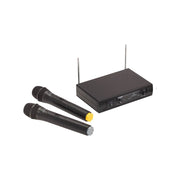 RADIOMIC. VHF DOPPIO SOUNDSATION WF-V21HHB 2 HANDMIC 205.75 - 208.80MHz