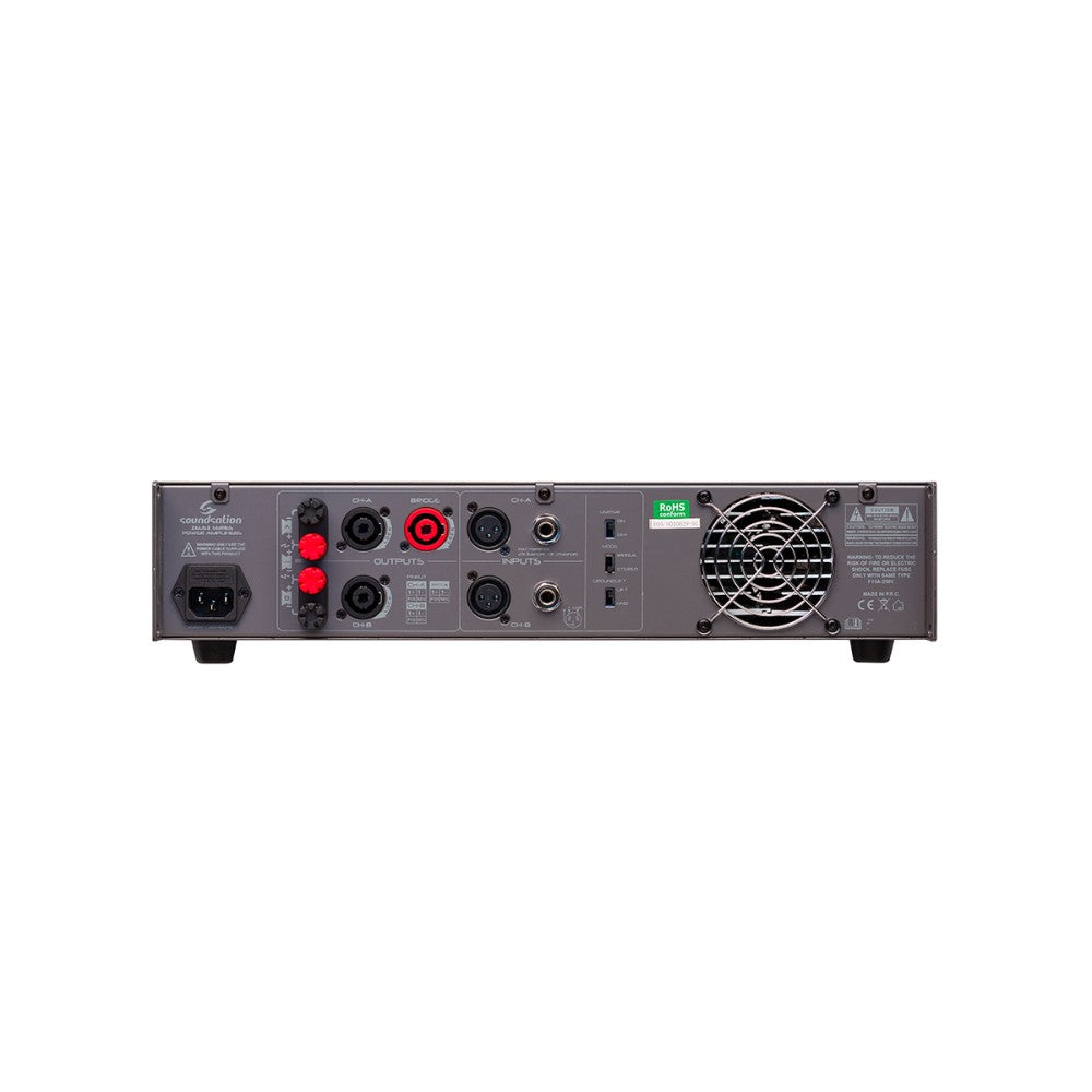 SOUNDSATION ZEUS II A-600 Etapa de potencia de 600 W
