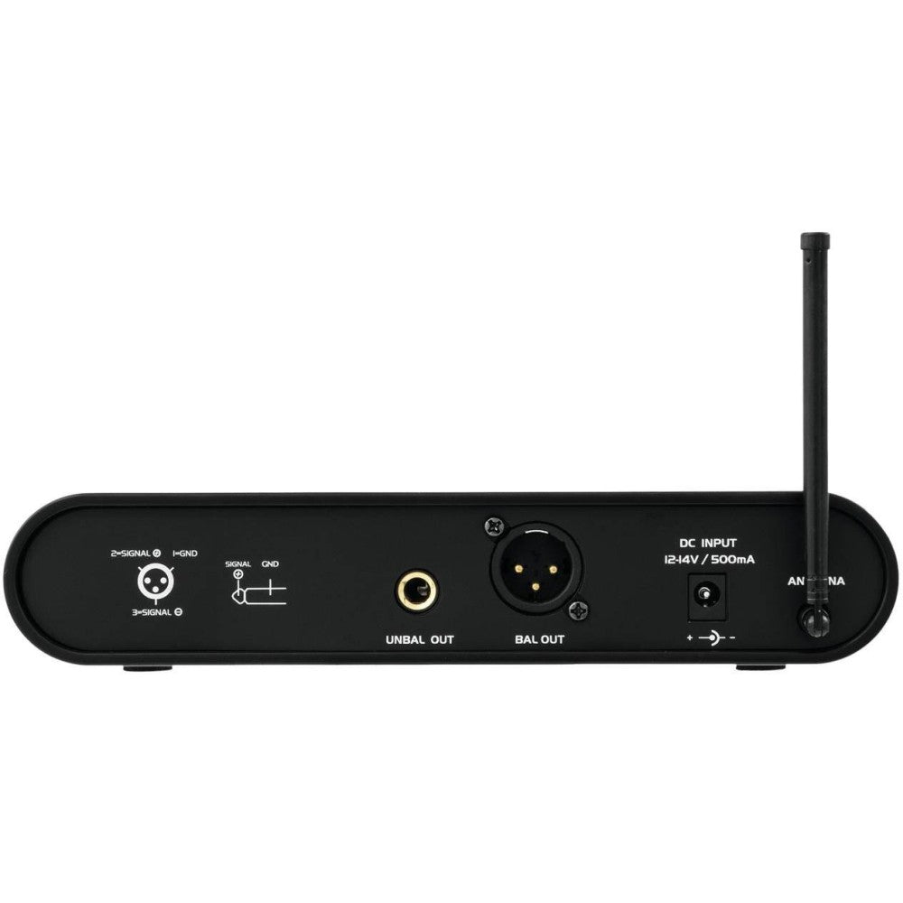 OMNITRONIC UHF-201 Sistema microfonico wireless con tecnologia UHF PLL