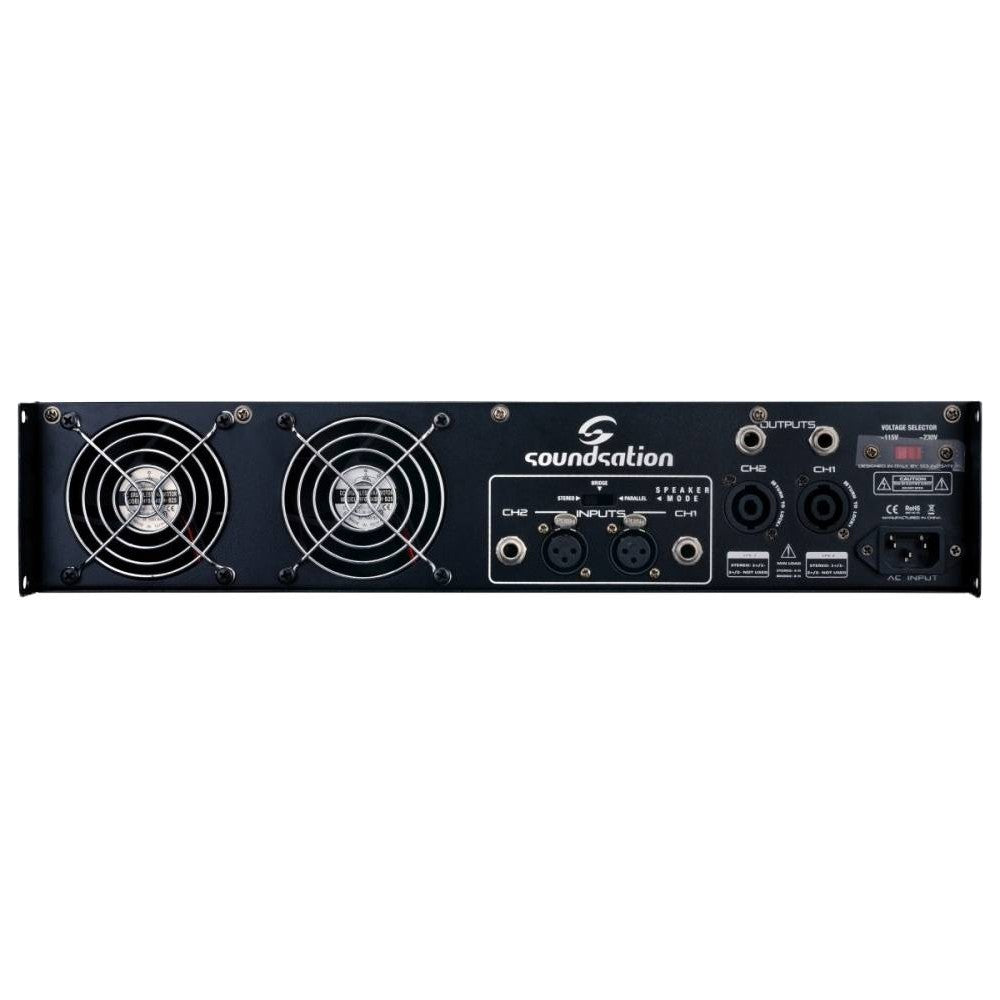 SOUNDSATION ZEUS 2500 MKII Etapa de potencia
