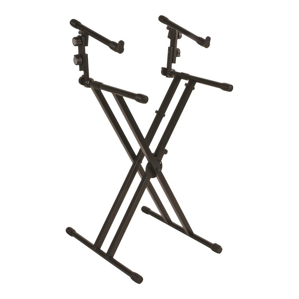 Quik Lok QL/642 Supporto professionale a "X" per 2 tastiere