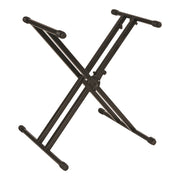 Quik Lok QL/746 Supporto professionale a X per tastiera a doppio telaio