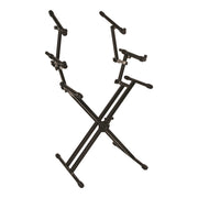 Quik Lok QL/723 supporto professionale a "X" per 3 tastiere