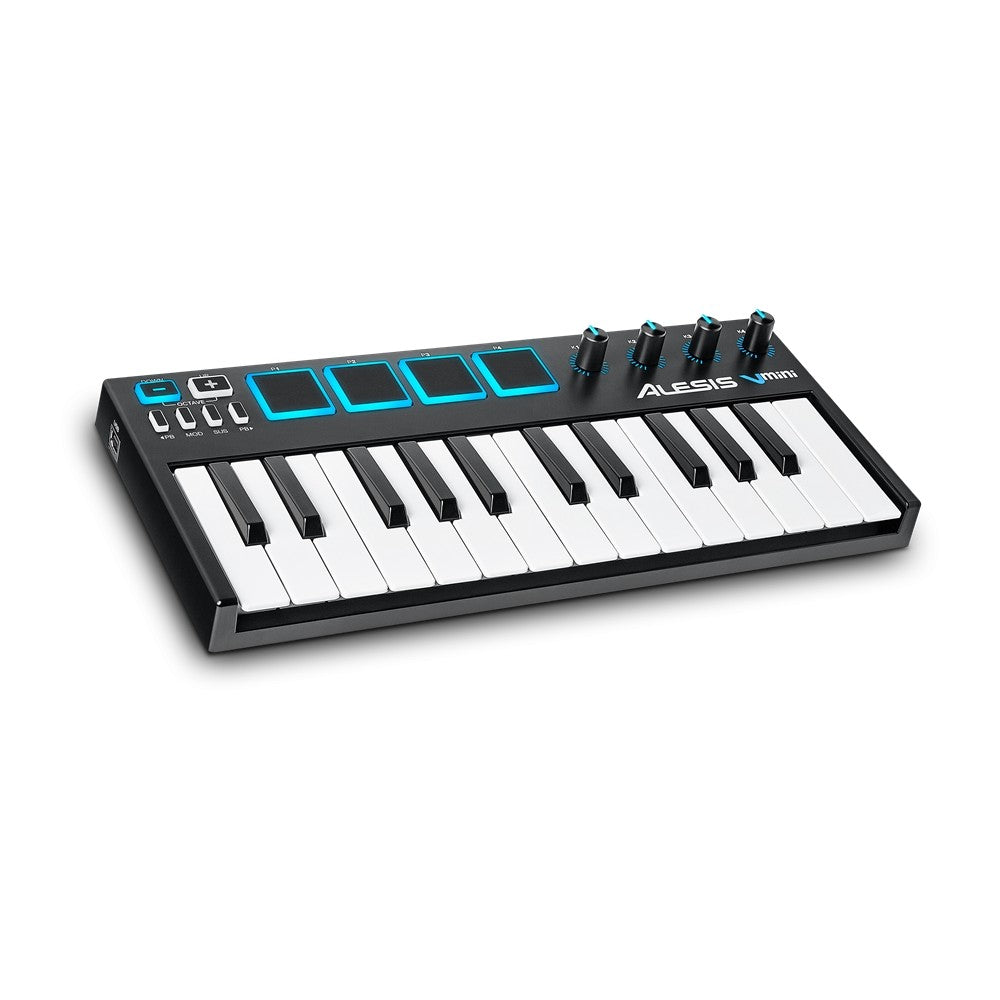 Alesis V Mini: 2-octave compact USB MIDI controller keyboard