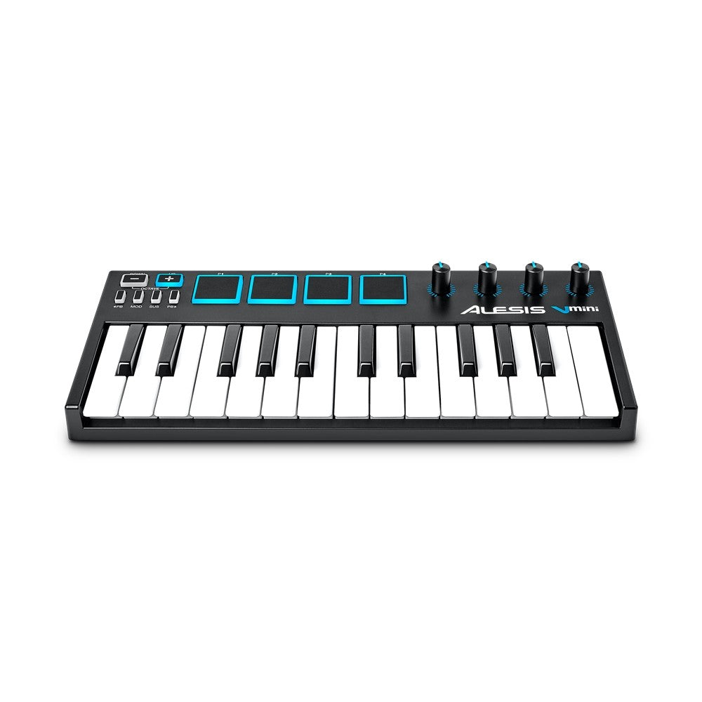 Alesis V Mini: 2-octave compact USB MIDI controller keyboard