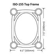 ISOACOUSTICS ISO-155 SPEAKER STAND PER 5“