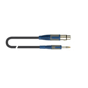 Quik Lok RKSM342-5 Cavo microfonico XLR Femmina-Jack Stereo