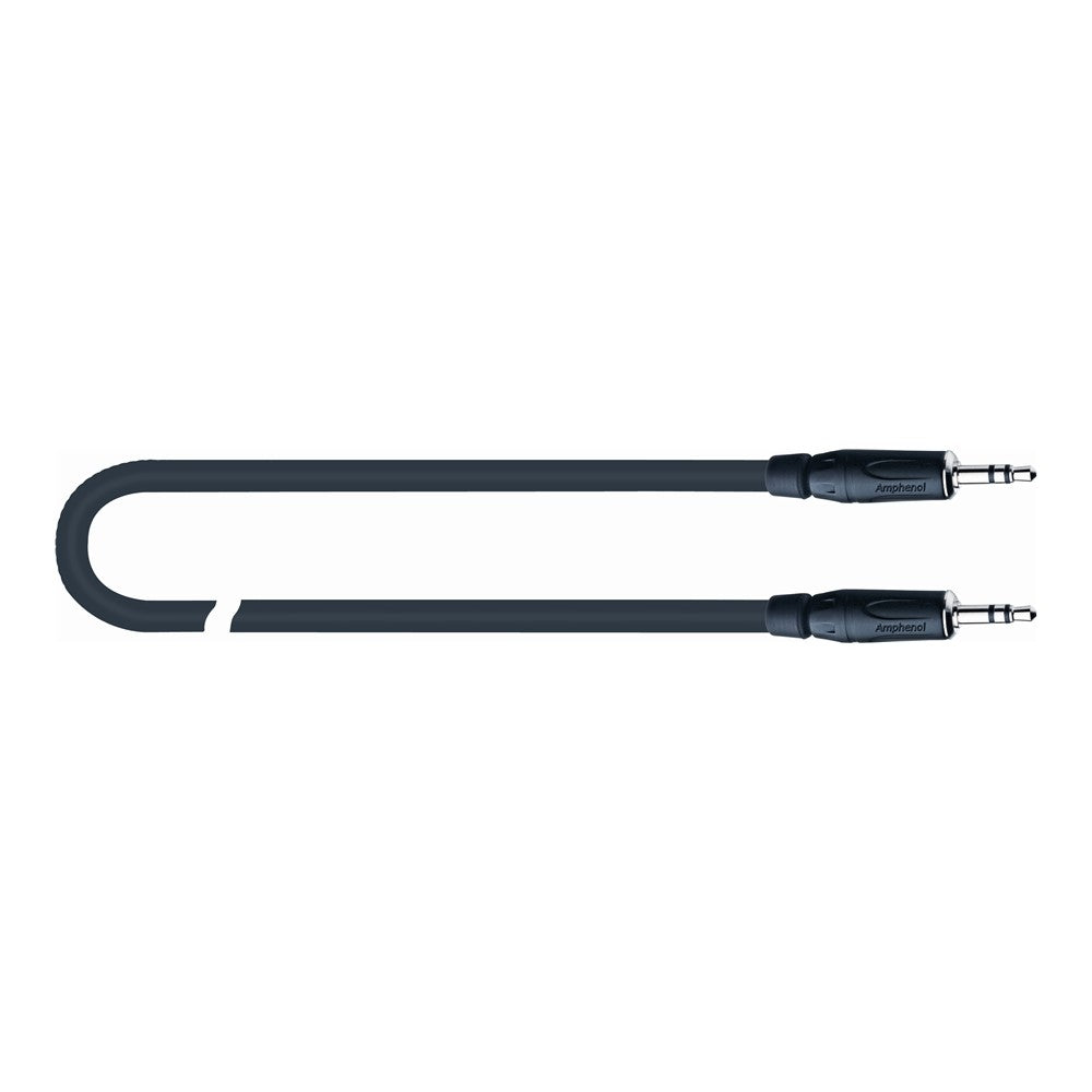 Quik Lok SPB/317-0,5 BK Cavo assemblato Jack 3.5/Jack 3.5 stereo
