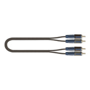 Quik Lok RKSA110-3 Cavo adattatore 2 RCA - 2 RCA