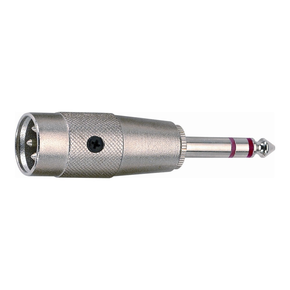 Quik Lok G/124 Adattatore audio Cannon XLR maschio 3 poli/Jack 6.3 mm stereo
