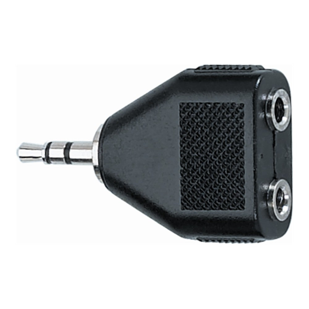 Quik Lok AD/20 Adattatore audio 2 Jack 3.5 mm stereo femmina/Jack 3.5 mm stereo
