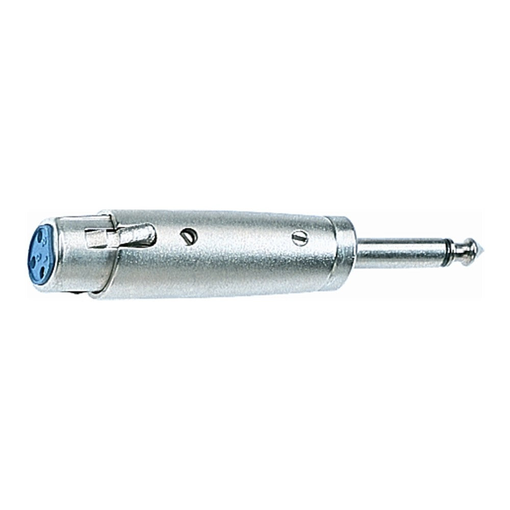 Quik Lok F/146-K Adattatore audio Cannon XLR femmina 3 poli/Jack 6.3 mm mono