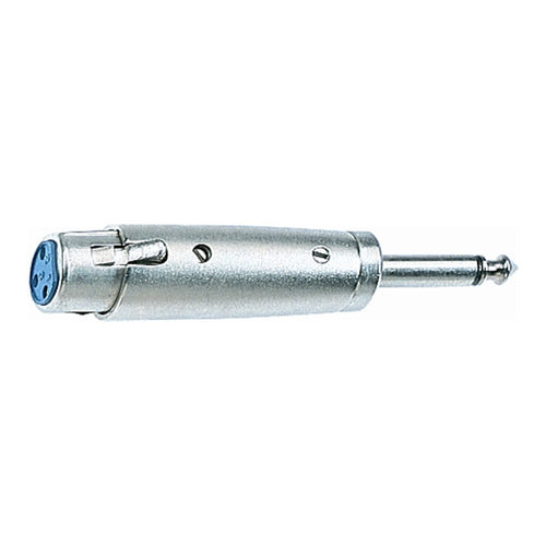 Quik Lok F/146-K Adattatore audio Cannon XLR femmina 3 poli/Jack 6.3 mm mono