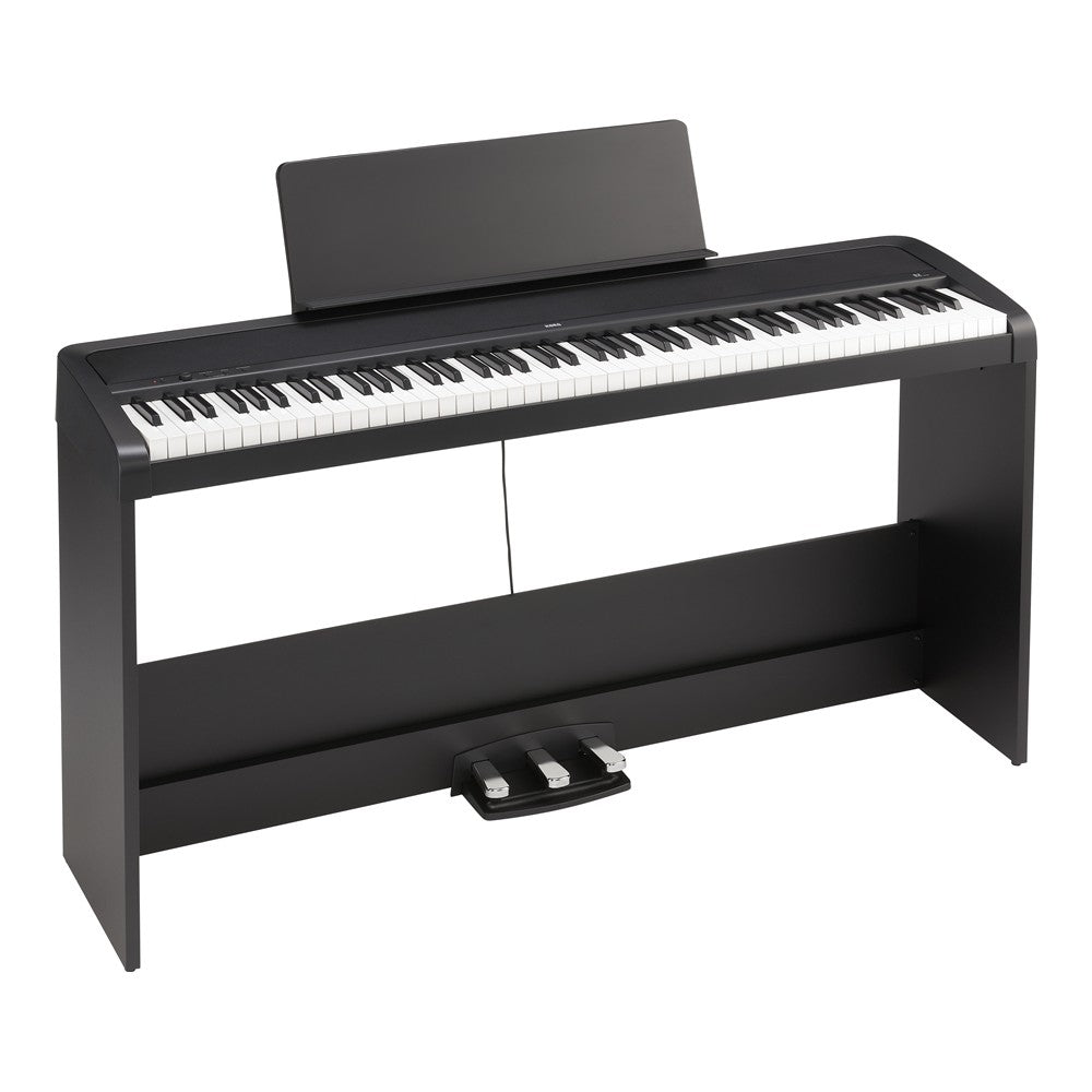Piano digital KORG B2SP-BK de 88 teclas con soporte y pedales